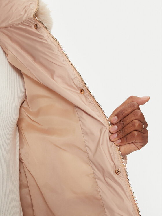 Fracomina Fracomina Giubbotto invernale FR24WC3006O45301 Beige Regular Fit