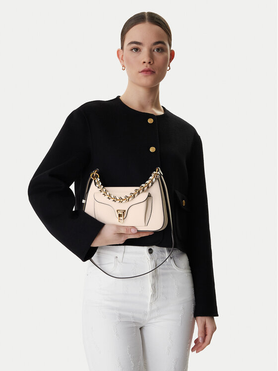 Coccinelle Coccinelle Handtasche TFK Coccinelle Beat Generatio E1 TFK 12 02 01 Écru