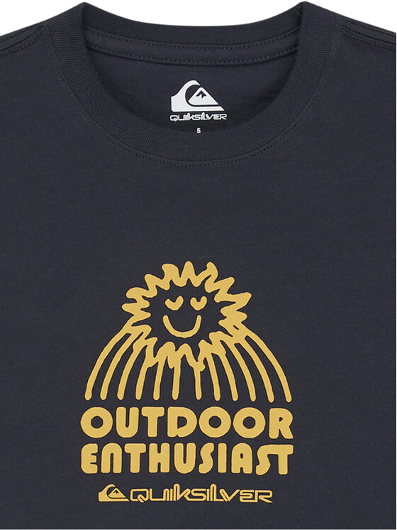 Quiksilver Quiksilver T-shirt Ev Spot On EQKZT03571 Blu scuro Regular Fit