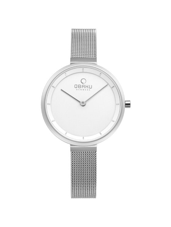 Obaku Obaku Zegarek V225LXCIMC Srebrny