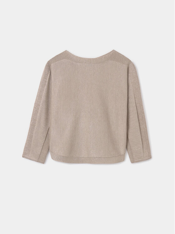 Mayoral Mayoral Sweter 6337 Beżowy Relaxed Fit