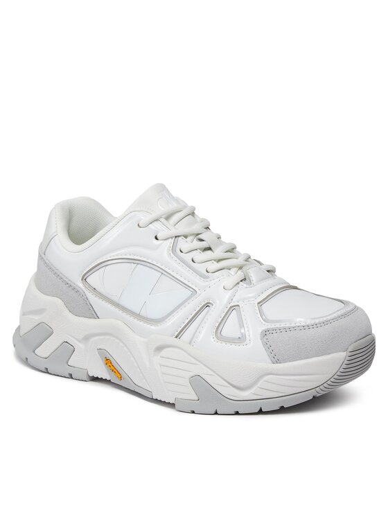 Calvin Klein Jeans Calvin Klein Jeans Snīkeri Chunky Runner Vibram Mix Nbs Lum YW0YW01310 Balts