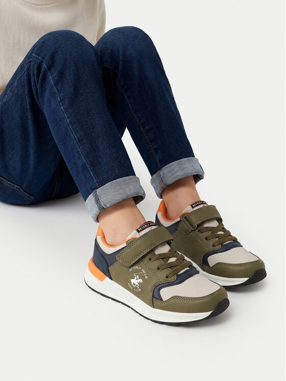 Beverly Hills Polo Club Beverly Hills Polo Club Sneakersy CEO-V9-BHPC(III) Kaki
