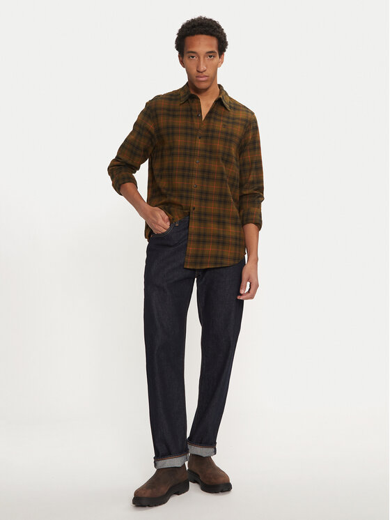 Timberland Timberland Marškiniai TB0A6V7EC681 Žalia Regular Fit