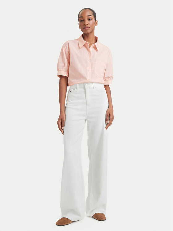 Nautica Nautica Marškiniai 62KLD1408 Rožinė Regular Fit