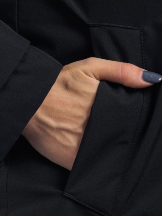 Save The Duck Save The Duck Kurtka puchowa Giubbino embie Czarny Regular Fit