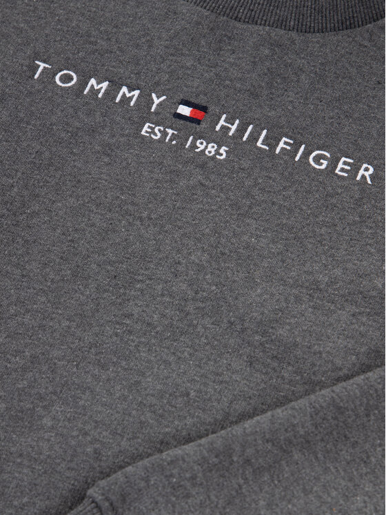 Tommy Hilfiger Tommy Hilfiger Bluză Essential Cn KB0KB05056 D Gri Regular Fit