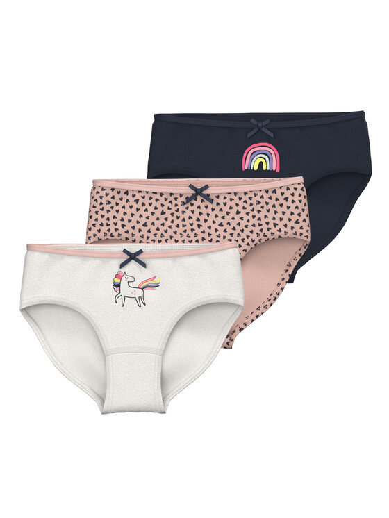 NAME IT NAME IT Komplekti kuulub 3 paari aluspükse 13222574 Värviline