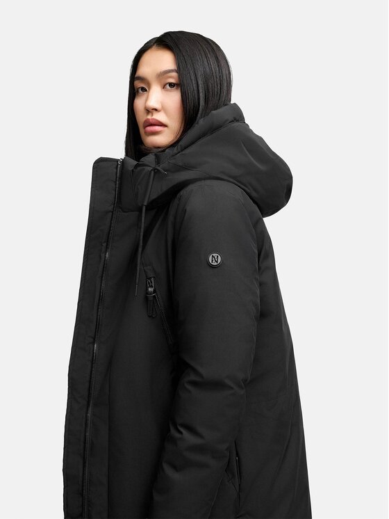 Navahoo Navahoo Kurtka zimowa Winterzart Czarny Regular Fit