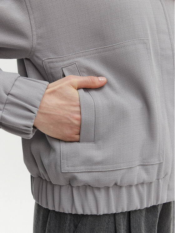 Pieces Pieces Bunda bomber Annie 17150150 Šedá Regular Fit