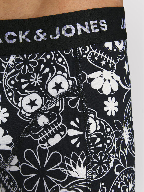 Jack&Jones Jack&Jones Sada 3 kusů boxerek Sugar Skull 12185485 Barevná