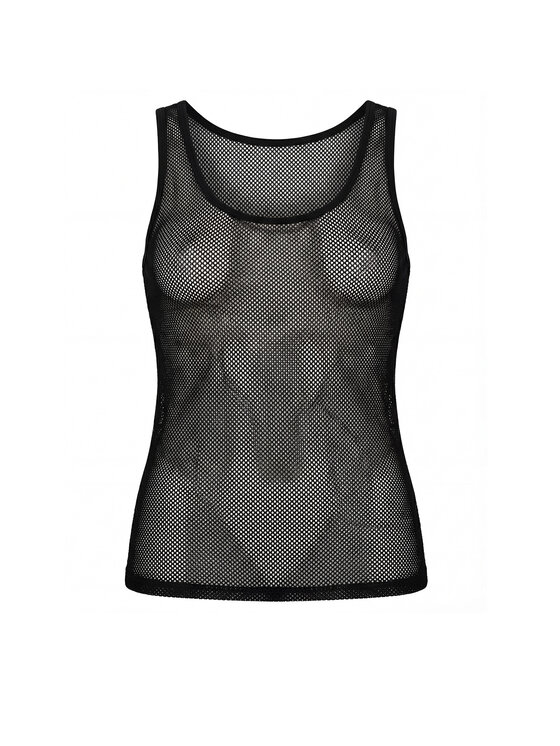 Miss Lou Miss Lou Maglietta da nuoto O-ML044 Nero