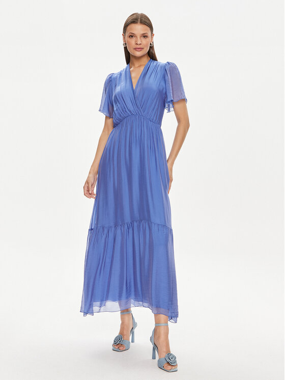 Haveone Vestito estivo AFF-L013 Blu Regular Fit, taglia : M
