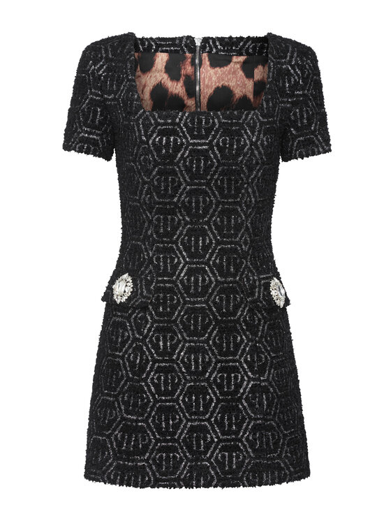 PHILIPP PLEIN PHILIPP PLEIN Abito da sera 11583 Nero Fitted Fit