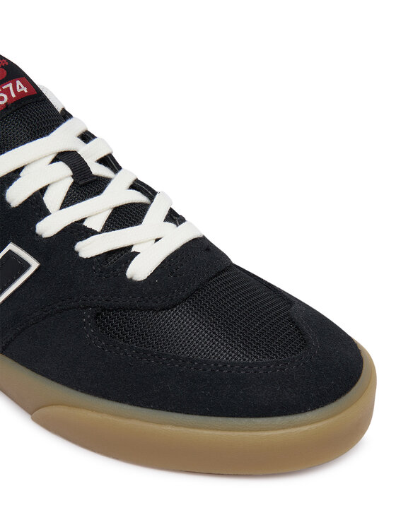 New Balance New Balance Sneakers aus Stoff Numeric 574 Vulc UN574VBA Schwarz