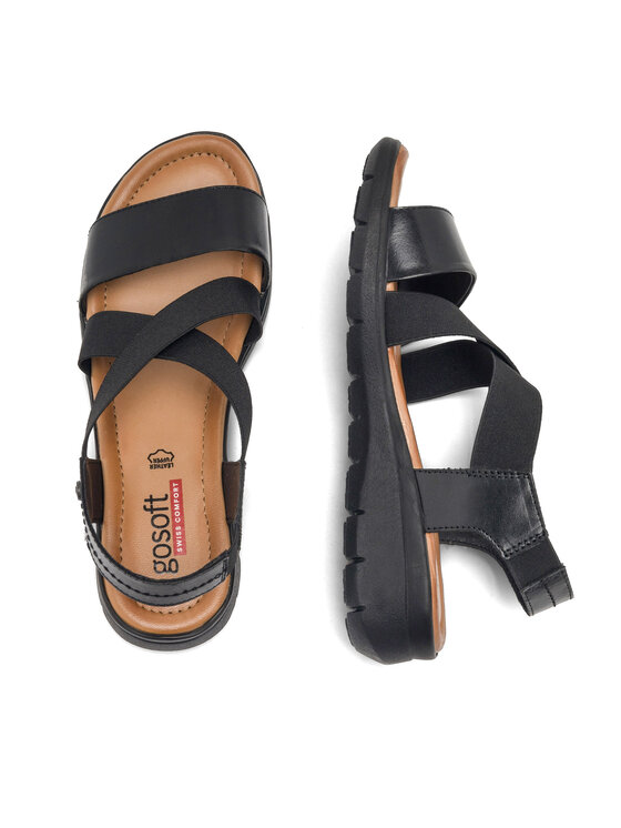 Go Soft Go Soft Sandalen WI16-INES-04 Schwarz