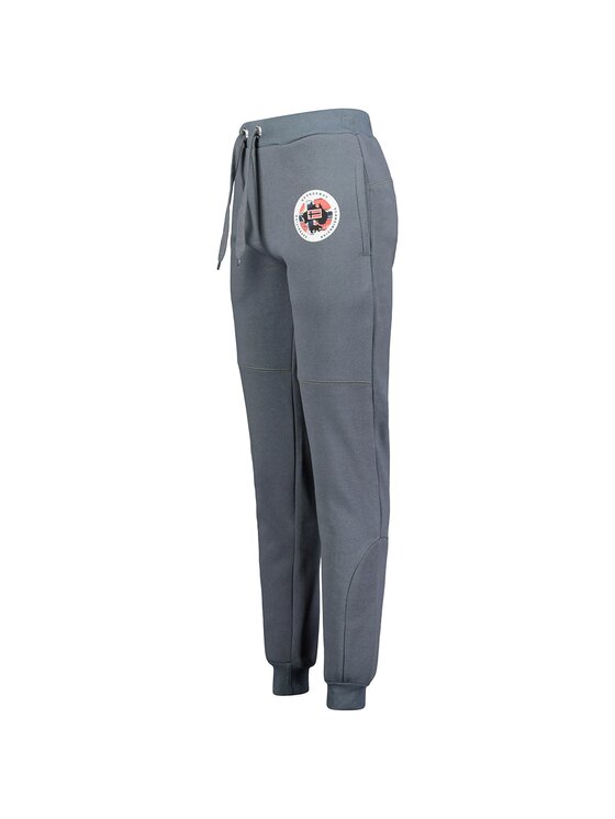 Geographical Norway Geographical Norway Spodnie dresowe SU1204H/GN/Dark Grey Szary Regular Fit