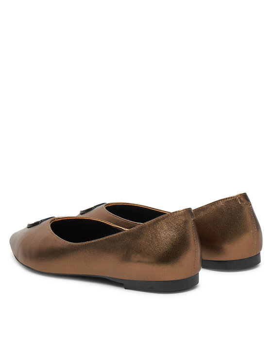 Eva Minge Eva Minge Ballerinas LEILA-SLT14086-1 Goldfarben