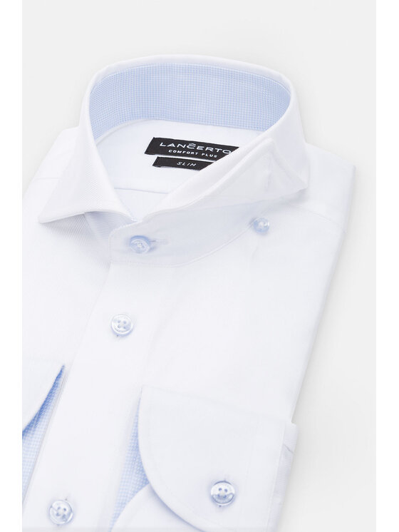 Lancerto Lancerto Koszula Ingrid 6 KO073122000006 Biały Slim Fit