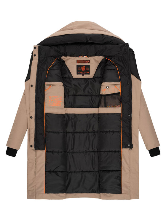 Navahoo Navahoo Kurtka zimowa Snowelf Szary Regular Fit