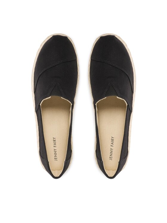 Jenny Fairy Jenny Fairy Espadrilles WS21180-01 Fekete