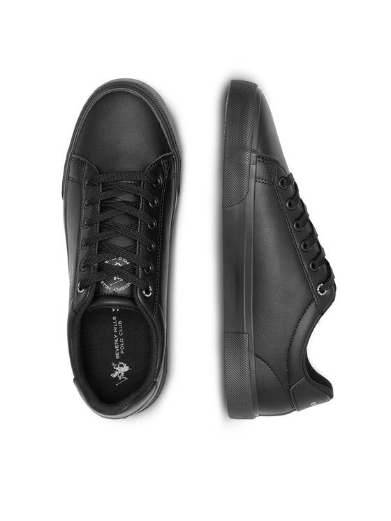 Beverly Hills Polo Club Beverly Hills Polo Club Πάνινα παπούτσια M-24MVS5002 Μαύρο