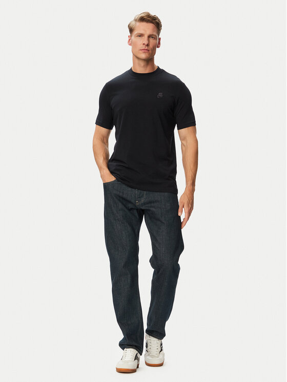 KARL LAGERFELD KARL LAGERFELD T-shirt 755750 563221 Blu scuro Regular Fit