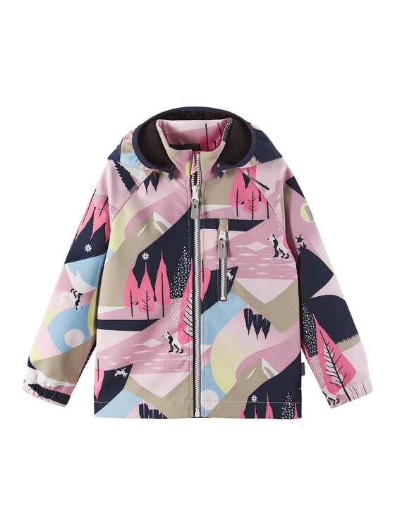 Reima Reima Softshelljacke Vantti 5100009D Rosa Regular Fit