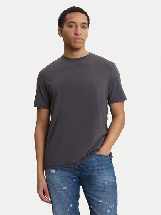 Guess Guess T-shirt M6RI62 JR06K Siva Regular Fit