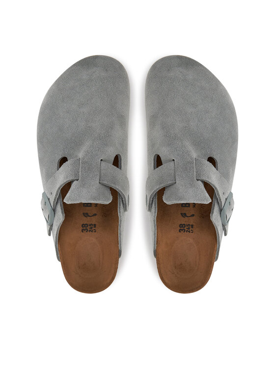 Birkenstock Birkenstock Natikače Boston zamsz 1029214 Siva