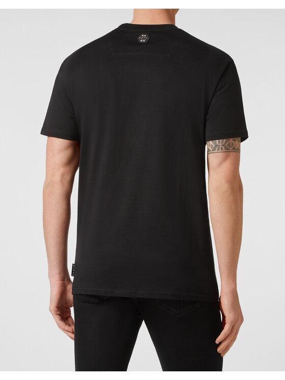 PHILIPP PLEIN PHILIPP PLEIN T-Shirt 22853 Czarny Regular Fit