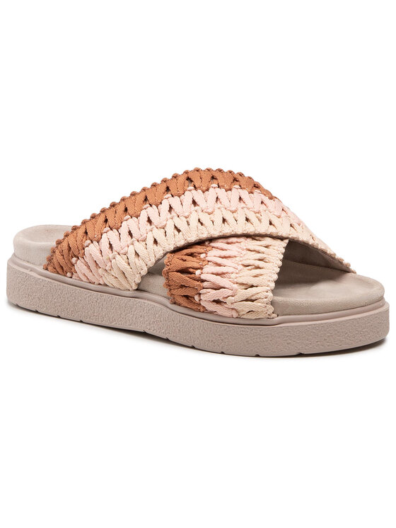 Ciabatte Women Knitted Crossed 70104-087