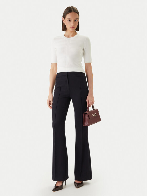 Morgan Morgan Majica 242-MENTHE Écru Slim Fit