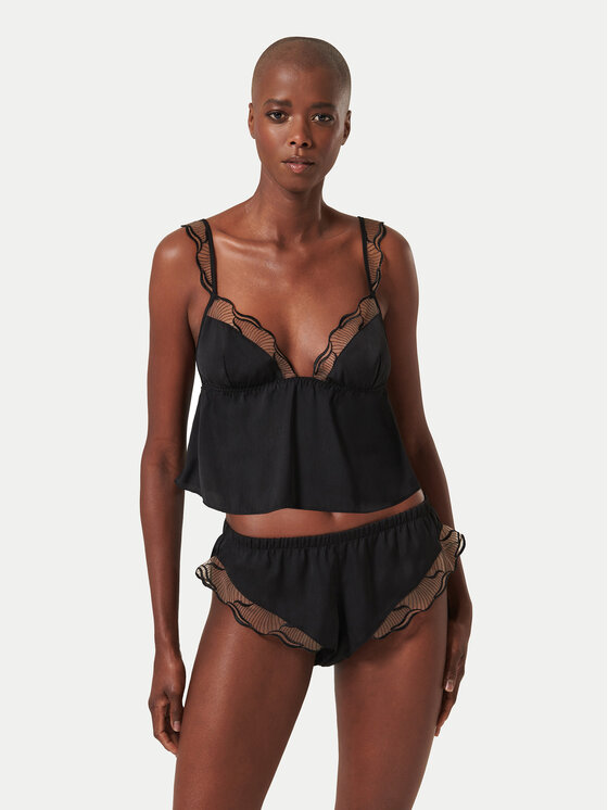 Bluebella Pyjama Marabel 42382 Noir Basic Fit Modivo