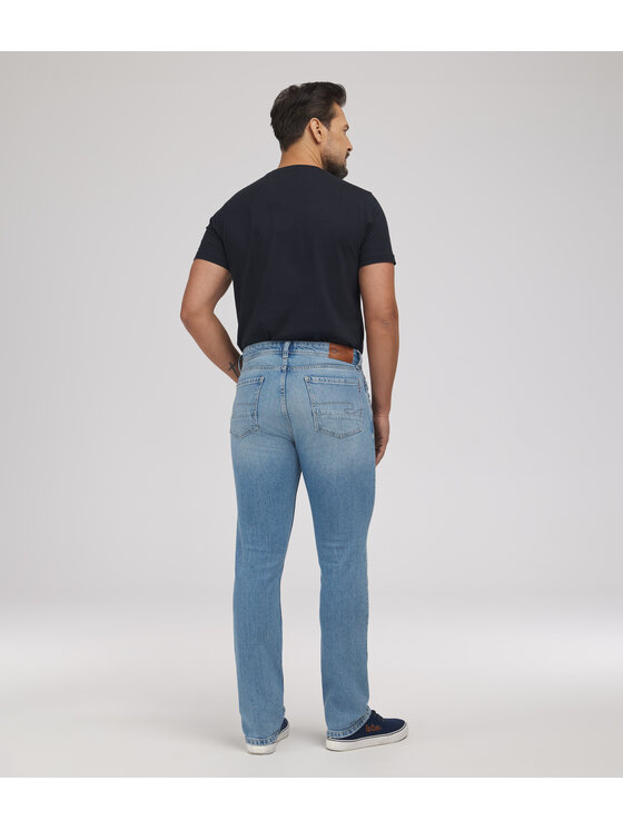 Lee Cooper Lee Cooper Jeansy JEANS M HARRY 3267 LIGHT BRUSHED Niebieski Straight Fit