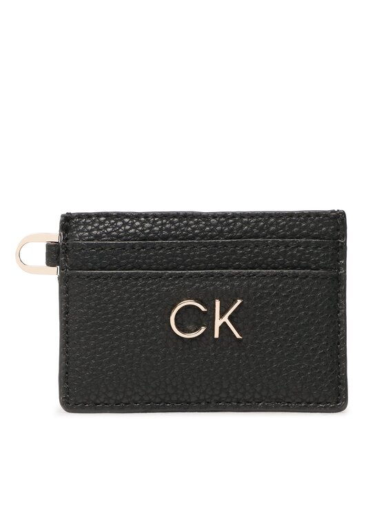 Calvin Klein Kredītkaršu turētājs Re-Lock Cardholder K60K610671 Melns