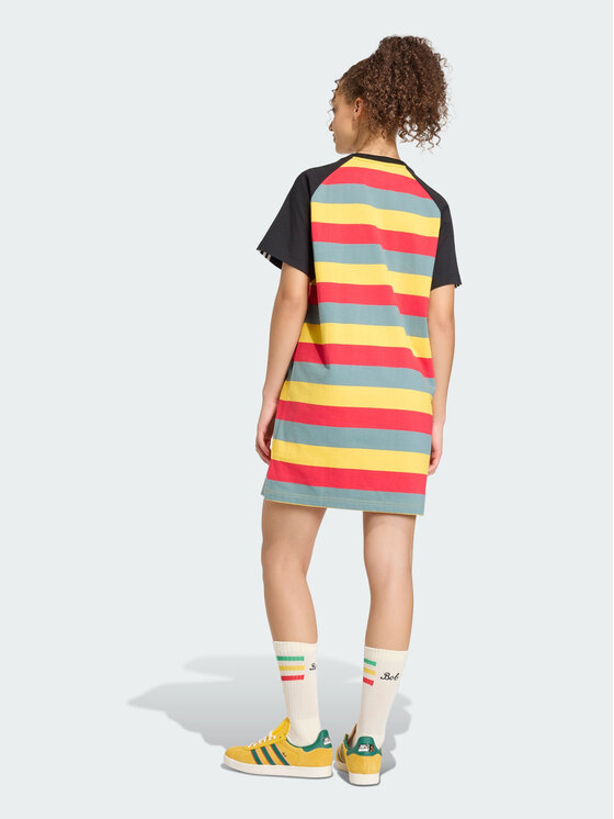adidas adidas Sukienka codzienna Bob Marley Originals Kolorowy Loose Fit
