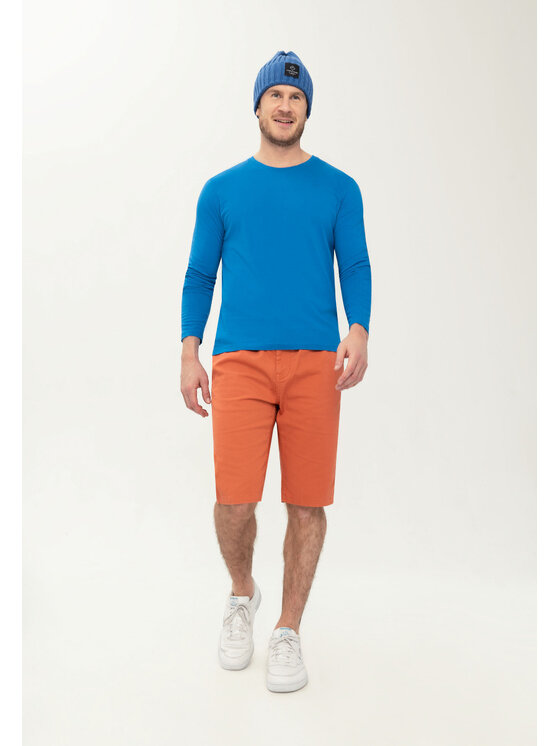 Volcano Volcano Longsleeve L-GEX Niebieski Regular Fit