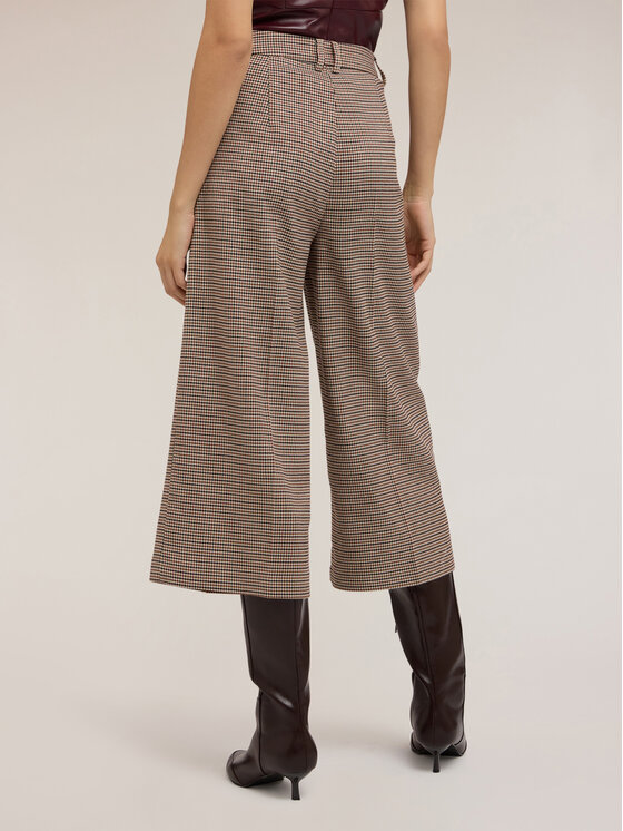 Motivi Motivi Pantaloni di tessuto P103Q004186N0V2 Écru Over Fit