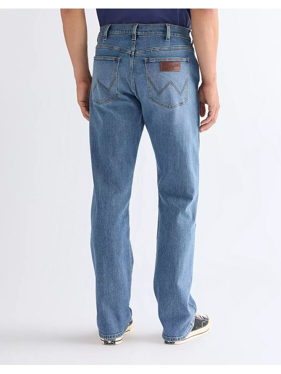 Wrangler Wrangler Jeansy FRONTIER Niebieski Loose Fit