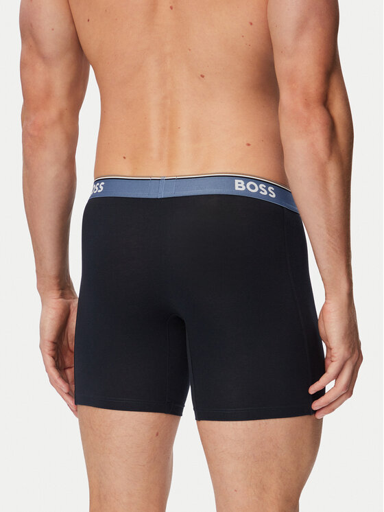 BOSS BOSS Комплект боксерки BoxerBrLong 3P Power 50538142 Черен