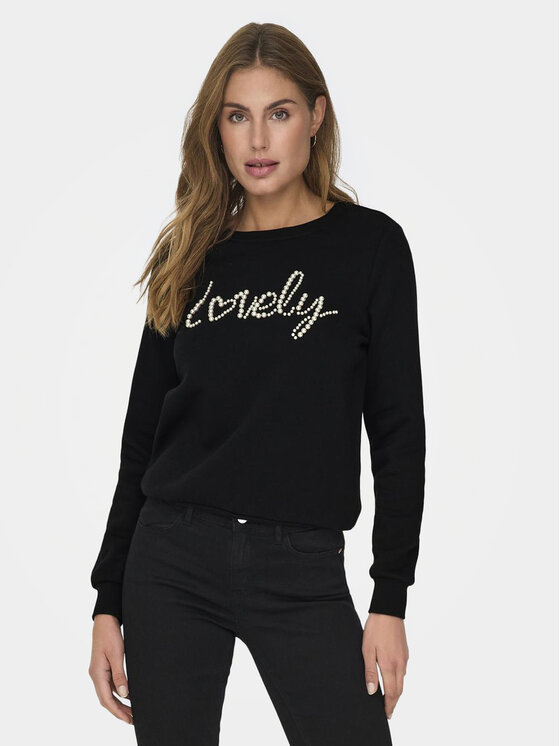 ONLY Mikina Amy 15331042 Čierna Regular Fit