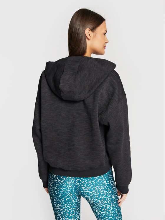 Under Armour Under Armour Bluza Essential Fleece Script 1374107 Czarny Regular Fit