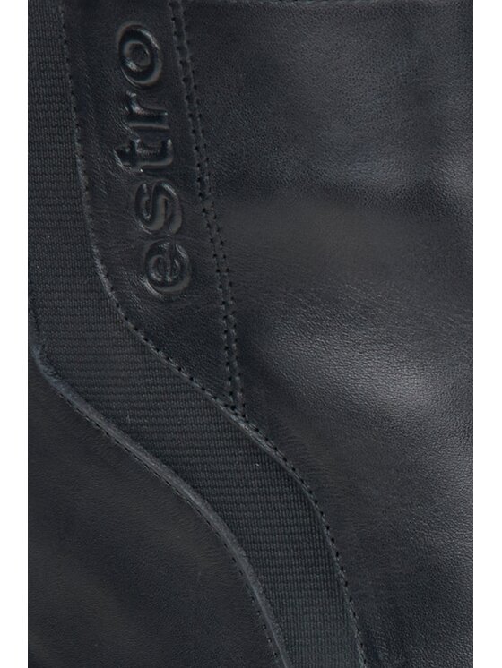 Estro Estro Polokozačky ER00114926 Černá