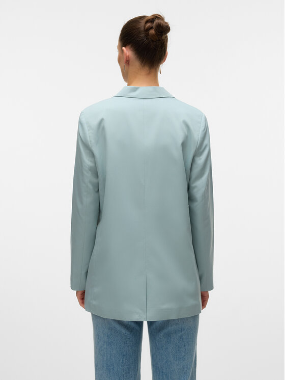 Vero Moda Vero Moda Marynarka Nila 10320915 Zielony Slim Fit