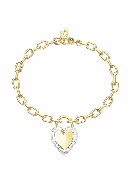 Guess Guess Bransoletka JUBB06061JW Złoty