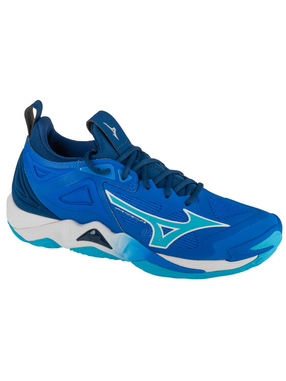 Mizuno Mizuno Buty halowe Wave Momentum 3 Niebieski