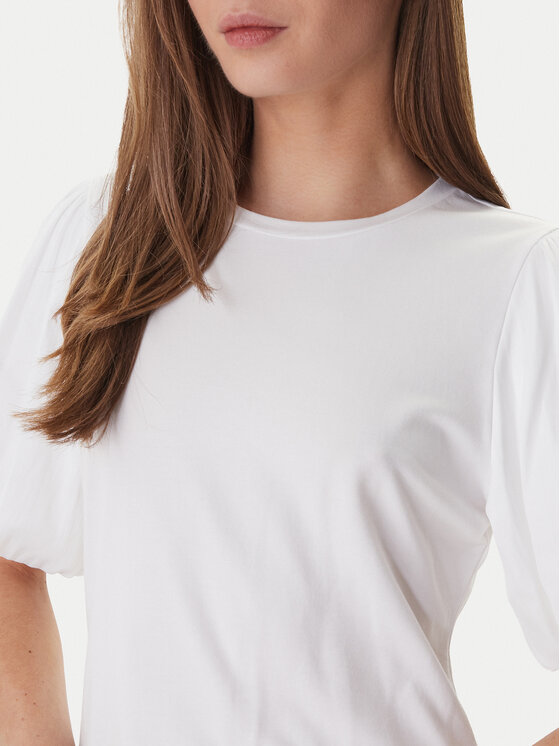 DKNY DKNY Bluză P6BH7ENV Alb Regular Fit