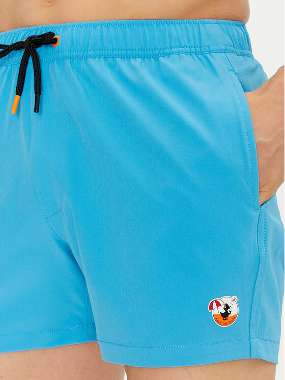 Save The Duck Save The Duck Szorty kąpielowe DW1222M RIPO20 Niebieski Regular Fit
