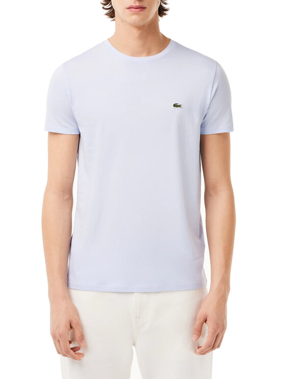Lacoste Lacoste T-shirt TH6709-J2G Celeste Regular Fit